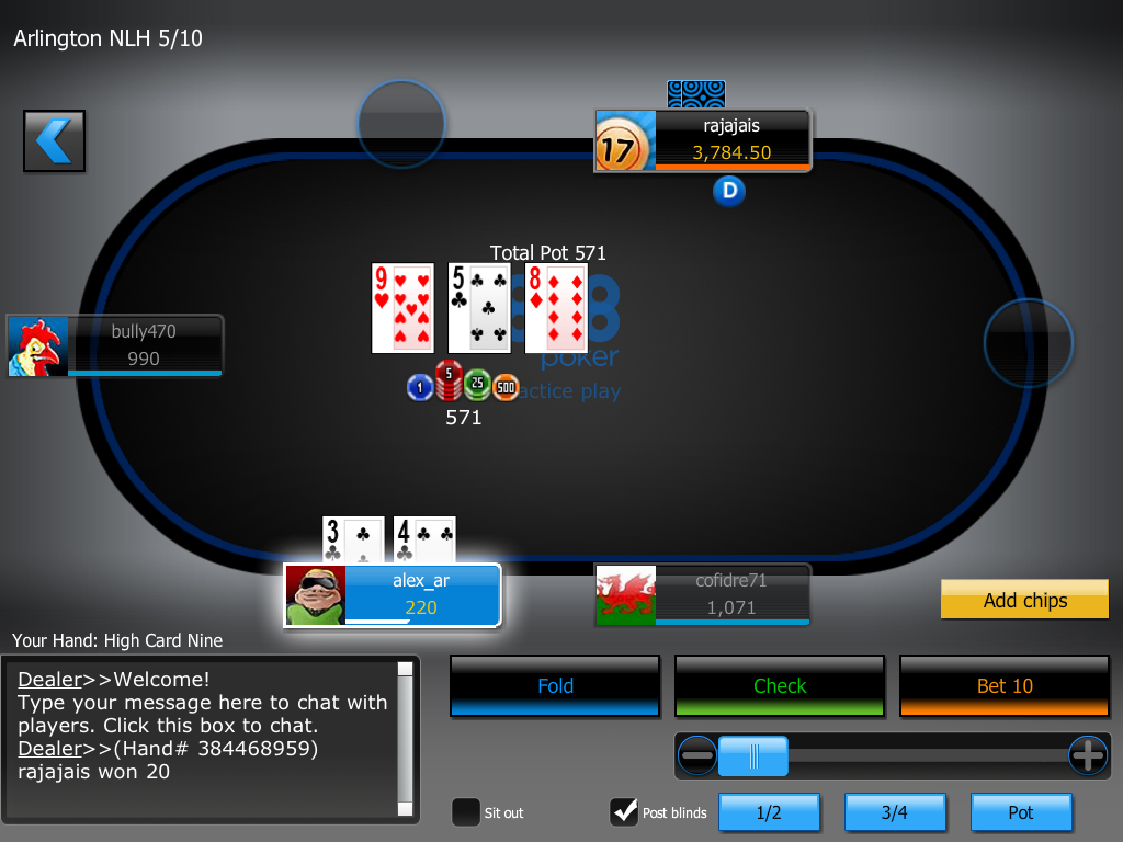 download the last version for mac 888 Poker USA